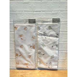 ( CCの店 )!! 日本代購 SNOOPY 史努比 餐桌巾 小桌巾 午餐墊 餐墊