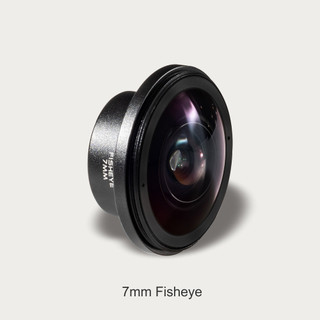 SUNPOWER ULTRA HD 7mm 魚眼微距 - 手機專業鏡頭-0.4x魚眼