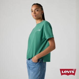 Levi's® VINTAGE復古運動短Tee / 240G厚磅 女生上衣 熱賣單品 005H3-0000