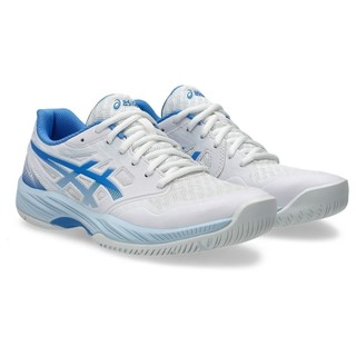 Asics 2025 Gel Court Hunter 3 W 白/海岸藍 [女性羽球鞋] 【偉勁國際體育】【促銷】