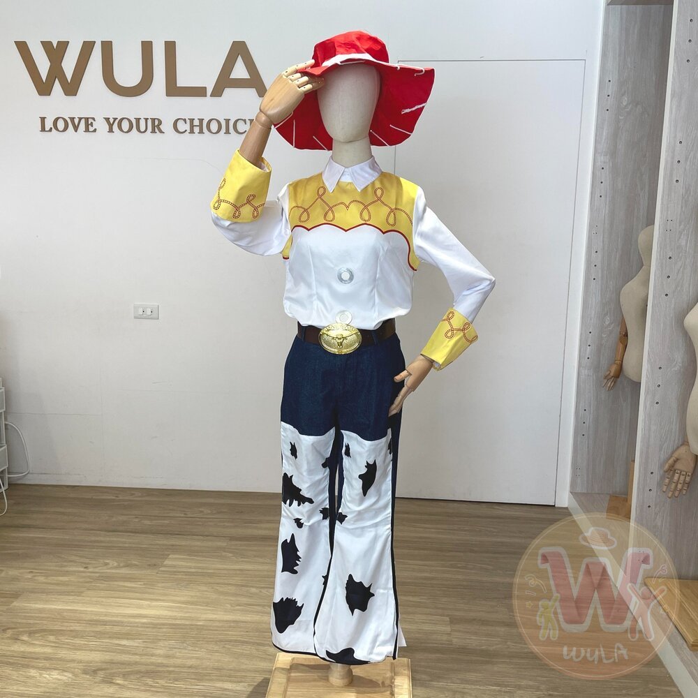玩具總動員-翠絲-大人褲款 隔日到貨 台灣發票 WULA烏拉 玩具總動員cos 翠絲 胡迪 牛仔 牛仔帽 西部牛仔cos