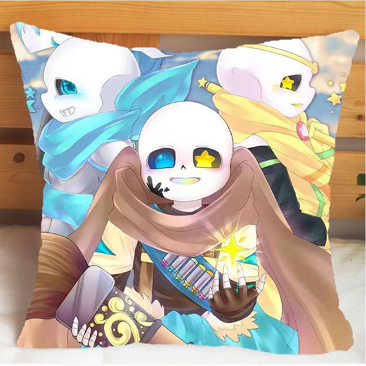 【台灣熱賣❤️】undertale傳說之下sans抱枕 Undertale枕頭抱枕周邊 沙發裝飾抱枕靠墊靠枕 臥室抱枕