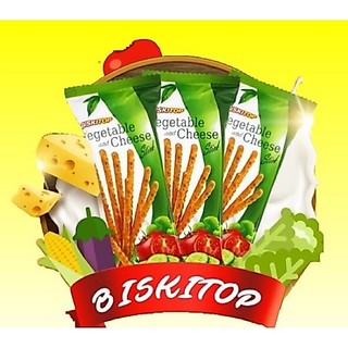 BISKITOP金黃蔬活起士棒餅50g 蔬菜 起司 棒餅 黃金蔬活