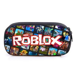 Roblox筆袋隔層鉛筆盒中小學生兒童文具收納袋羅布樂思印花筆袋✨哆咪