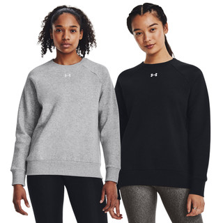 【UNDER ARMOUR】女 Rival Fleece 長袖T-Shirt 多款任選