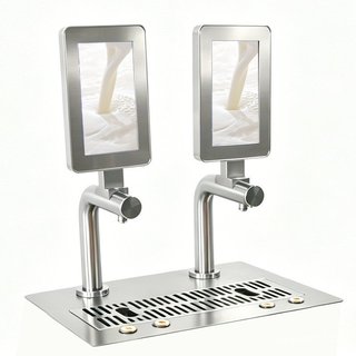 冷奶泡 冷奶沫機 Cold milk foam machine吧檯智能自助咖啡分配器