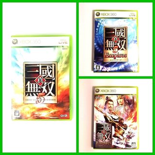 XBOX 360 - 真三國無雙 各種遊戲 Dynasty Warriors Various