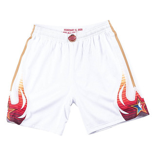 NBA 球員版球褲 All Star 2009 Wast 白