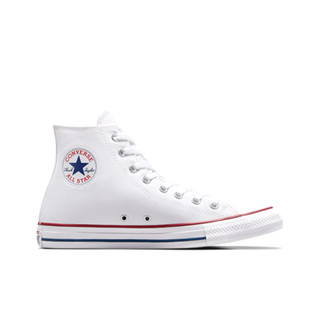 CONVERSE Chuck Taylor All Star 高筒 帆布鞋 男女 白色_M7650C