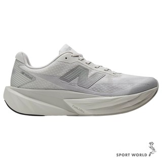 New Balance 慢跑鞋 男鞋 寬楦 緩震 FuelCell Rebel v5 灰【運動世界】MFCX3NO-2E