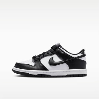 Nike 耐吉 Nike Dunk Low GS 大童 休閒鞋 白 黑 IU7766-100