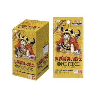 One Piece Card Game世界最強的戰士 航海王卡牌(每盒 24 包)4週年聯名 收藏OP-17【SPLY】