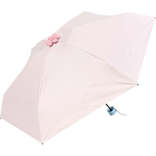 日本 assa 完全遮光UV100%花花遮陽雨傘/ Plain Pink eslite誠品