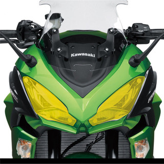 🔥台灣出貨🔥適用川崎Ninja1000 Z1000SX前大燈保護片大燈護目大燈罩