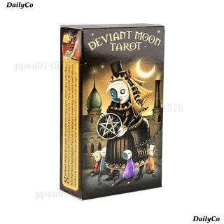 【臺灣出貨 免運】新款邪月塔羅牌 Deviant Moon Tarot Card 英文版異月塔羅卡牌