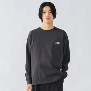 BEAMS HEART / 男裝 愛心 星星 印花 長袖 T恤