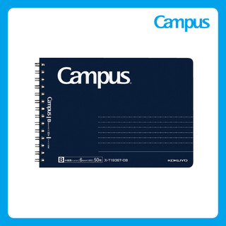 日本 KOKUYO ｜ Campus 大人橫向筆記本 / 線圈款 / B6 / 點線 / 藍
