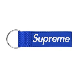 Supreme Webbing Keychain Royal 鑰匙圈 掛件 藍色 SS26A135-RL [台灣現貨]