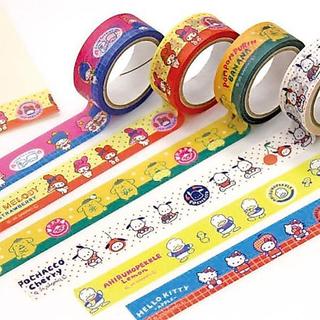 ☆特賣現貨☆日本製 三麗鷗 x 古川紙工 和紙膠帶 紙膠帶 sanrio 布丁狗HELLO KITTY 【快樂兒】