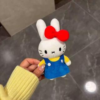 🎀台灣出貨🎀 miffy 米菲兔 米菲兔周邊 日本限定款 米菲Kitty公仔掛件 可愛卡通搞怪萌趣米菲兔凱蒂貓毛絨玩