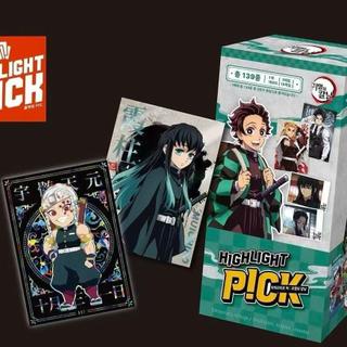 韓國正版鬼滅之刃 Highlight PICK卡牌盲盒