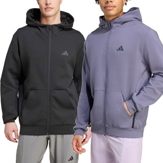 ADIDAS 男 D4T FULL-ZIP HO 連帽外套-IY1131/JX0693