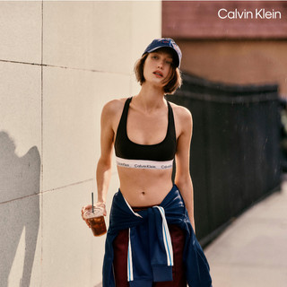 【Calvin Klein】CK 2 件組 Icon Cotton 棉質胸罩 (黑色)