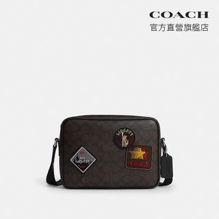 【COACH】COLTON 經典 SIGNATURE 貼飾 25 斜背手袋-nan(CFP97)｜官方直營