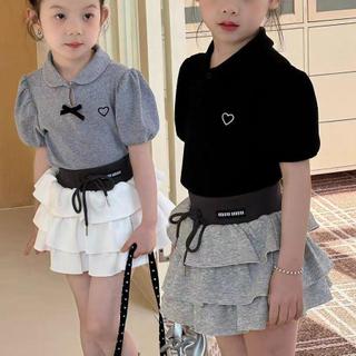 Mimo⭐春秋款女童長袖t恤兒童春季打底衫寶寶春裝上衣童裝