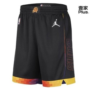 【台灣發貨】23/24賽季NBA太陽隊球褲 Suns籃球短褲男打底熱壓寬鬆運動褲