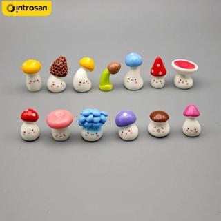 ✏️灣灣出貨✏️蘑菇擺件 小蘑菇公仔 模擬蘑菇 模擬小蘑菇 微景觀擺件 盆栽裝飾 模擬蘑菇模型可愛彩色笑臉蘑菇蔬菜玩偶樹