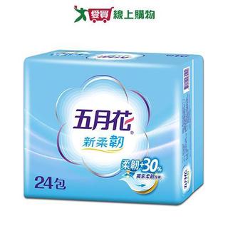 五月花新柔韌抽取式衛生紙100抽x24包【愛買】
