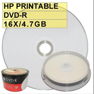 【台灣製造 可列印】 10片- HP PRINTABLE DVD-R 16X 4.7G /空白光碟片/燒錄片