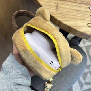 臺灣熱賣日系可愛輕鬆熊化妝包雜物收納包Rilakkuma大容量便攜拍立得包包
