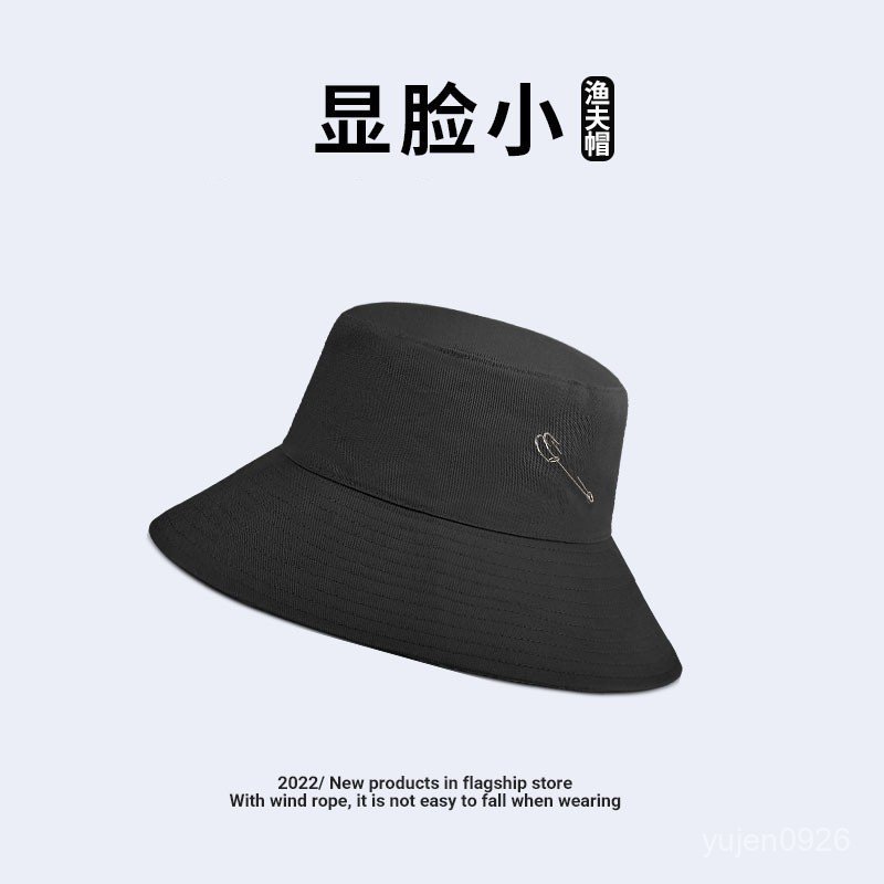 ⚡限量購⚡[大頭圍]純色漁夫帽子 男生夏天加大碼素麵雙麵漁夫帽子 日係女生薄款防曬遮陽帽子 盆帽 漁夫帽 PGFC