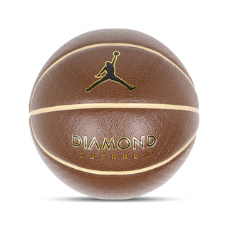 Nike 籃球 Jordan Diamond 8P 標準7號球 室外 咖啡 [ACS] J100825221-807