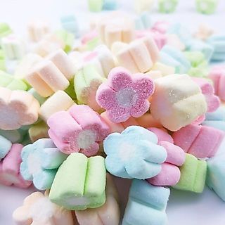 嘗甜頭 五彩梅花棉花糖 200公克 造型棉花糖 蜜意坊棉花糖 棉花糖 甜點裝飾 現貨