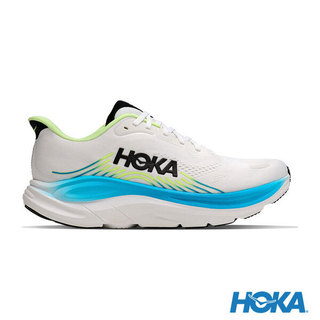Hoka Clifton 11 Wide 1177538-FLCK 男 慢跑鞋 寬楦 支撐 緩震 競速 白 藍黑