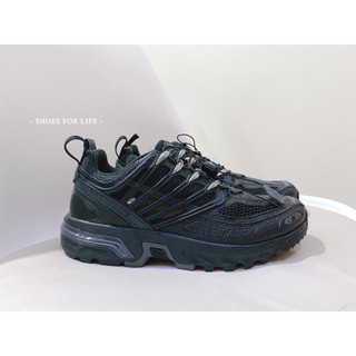 SALOMON ACS PRO ADVANCED 運動鞋 通勤百搭 白銀 黑