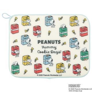 日本 PEANUTS 史努比 SNOOPY 吸水瀝水墊 餐具瀝水墊 速乾網眼 附掛環 廚房收納 日系廚房