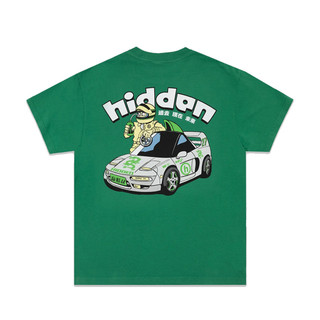 [FLOMMARKET] Hidden NY Driver Tee 汽車短T 綠色