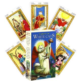 *松鼠卡牌* 白貓塔羅牌 有電子說明 Tarot of The White Cat 10.3X6公分 韋特系 占卜牌卡
