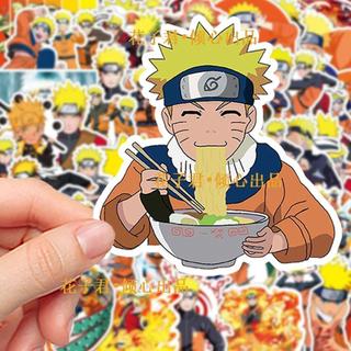 限時下殺✨NARUTO貼紙 火影忍者防水貼紙 疾風傳周邊貼紙 50張火影忍者漩渦鳴人貼紙 手機殼iPad防水周邊裝飾