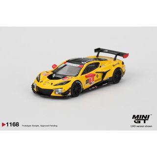 (小賈車庫) 1/64 MINI GT #1168 克爾維特 CorvetteZ06 GT3.R #3