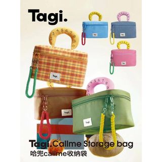 免運可開發票✨Tagi.哈兜callme收納袋hotdog尼龍防水大容量ins風大號便攜化妝包滿額免運