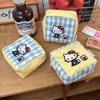 YSANH 化妝包 Hello Kitty 大容量相機包多功能卡通迷你收納包旅行