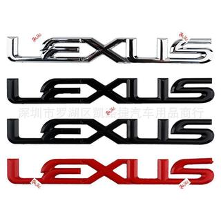 適用於新款lexus 凌志 LEXUS車標 凌志CT ES LS UX RX GX IS改裝英文標