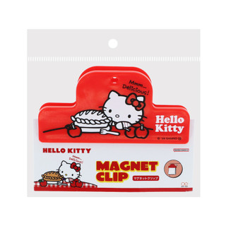 日本 sun-star 三麗鷗 Sanrio Characters 磁鐵事務夾/ Hello Kitty/ 紅 eslite誠品