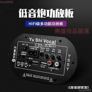 台灣出貨✨功放板 110V-24V-12V功放板車載 低音炮大功率主機板音箱功放主機線路板音響配件#熱銷# 2L1P