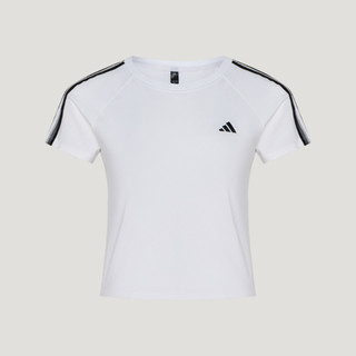 Adidas 愛迪達 Fav 3s Tee 1 KZ1526 女 T恤 運動上衣 休閒短袖 白 經典款